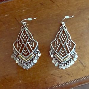 Stella and dot chandelier earrings